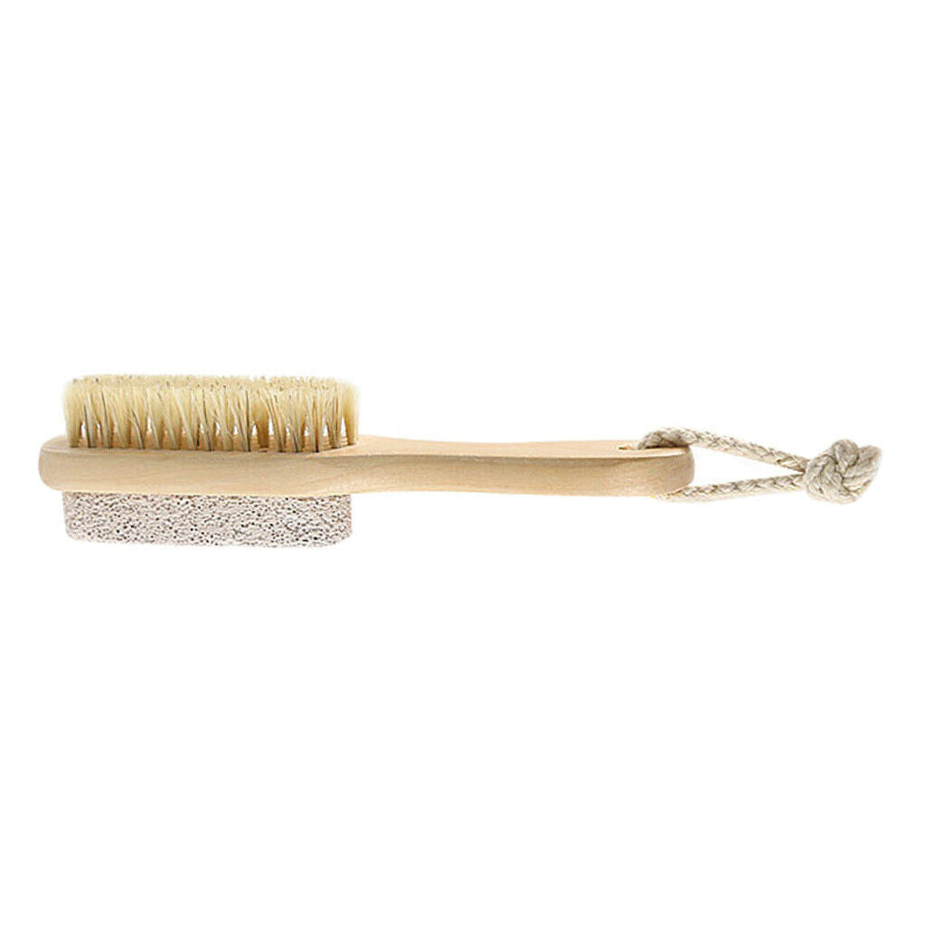 2 Way Foot Stone Callus Brush Dead Skin Pedicure Pumice Scrubber Foot Care