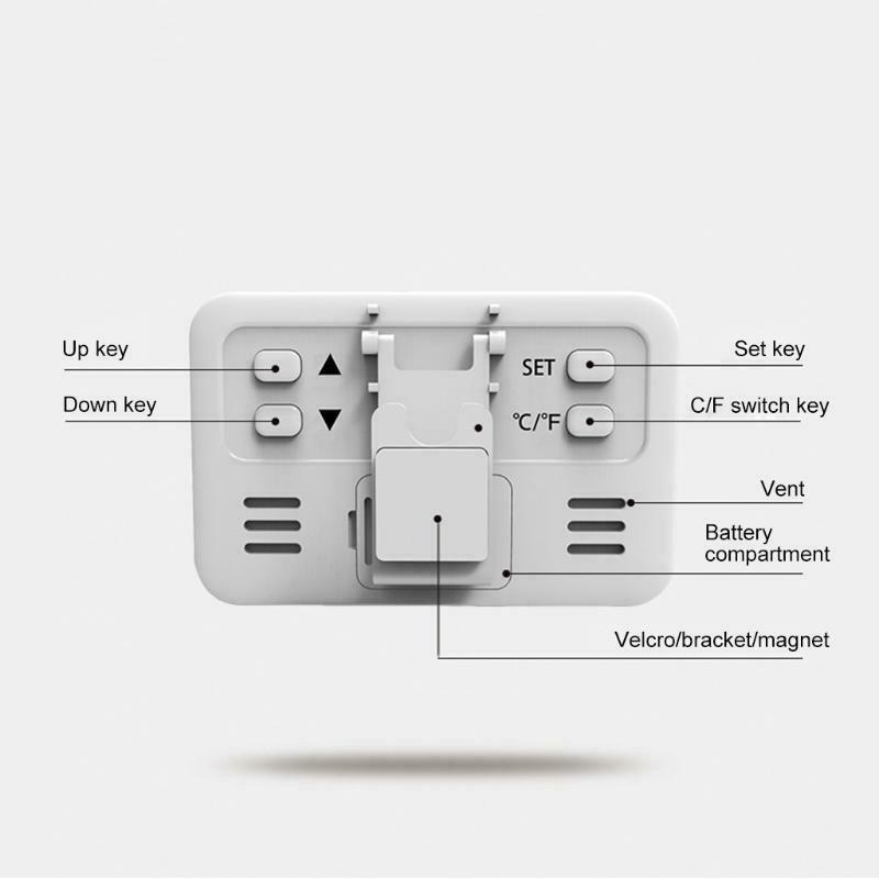 Thermometer Hygrometer Refrigerator Temperature Humidity Meter Hygrothermograph
