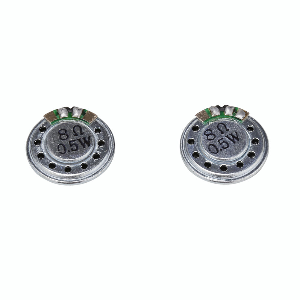 2x 20mm 8Ohm 8Ω 0.5W Audio Speaker Stereo Woofer Loudspeaker Trumpet Hor.l8