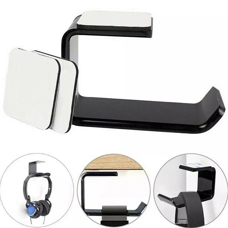 Acrylic Headphone Bracket Wall Mounted Headset Holder Hook Display Stand VnM SJ