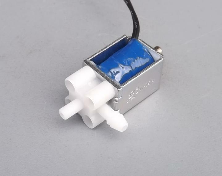 DC 5-6V Micro Electric Control Valve Electromagnetic Solenoid Exhaust Valve