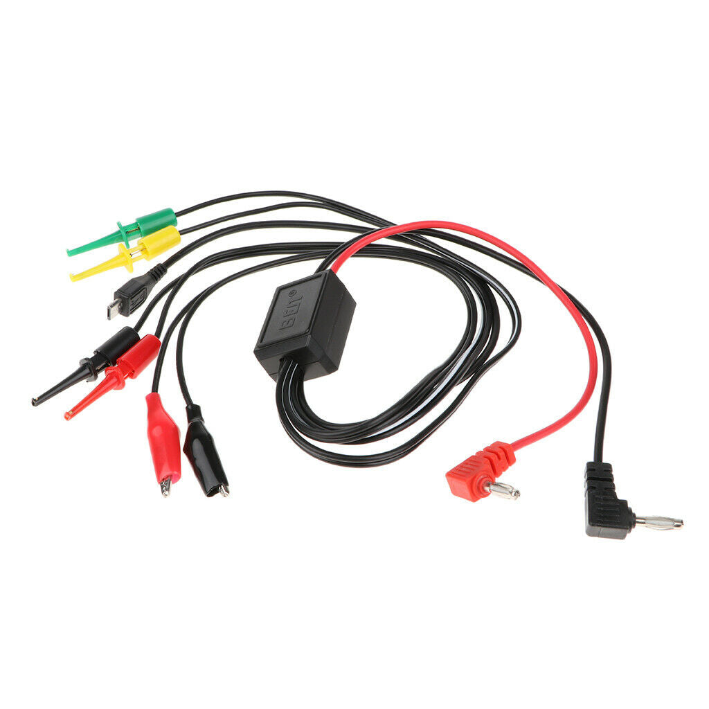 Multi Test  Kit Alligator Hook Banana Plug Clip Cables For Cell Phone