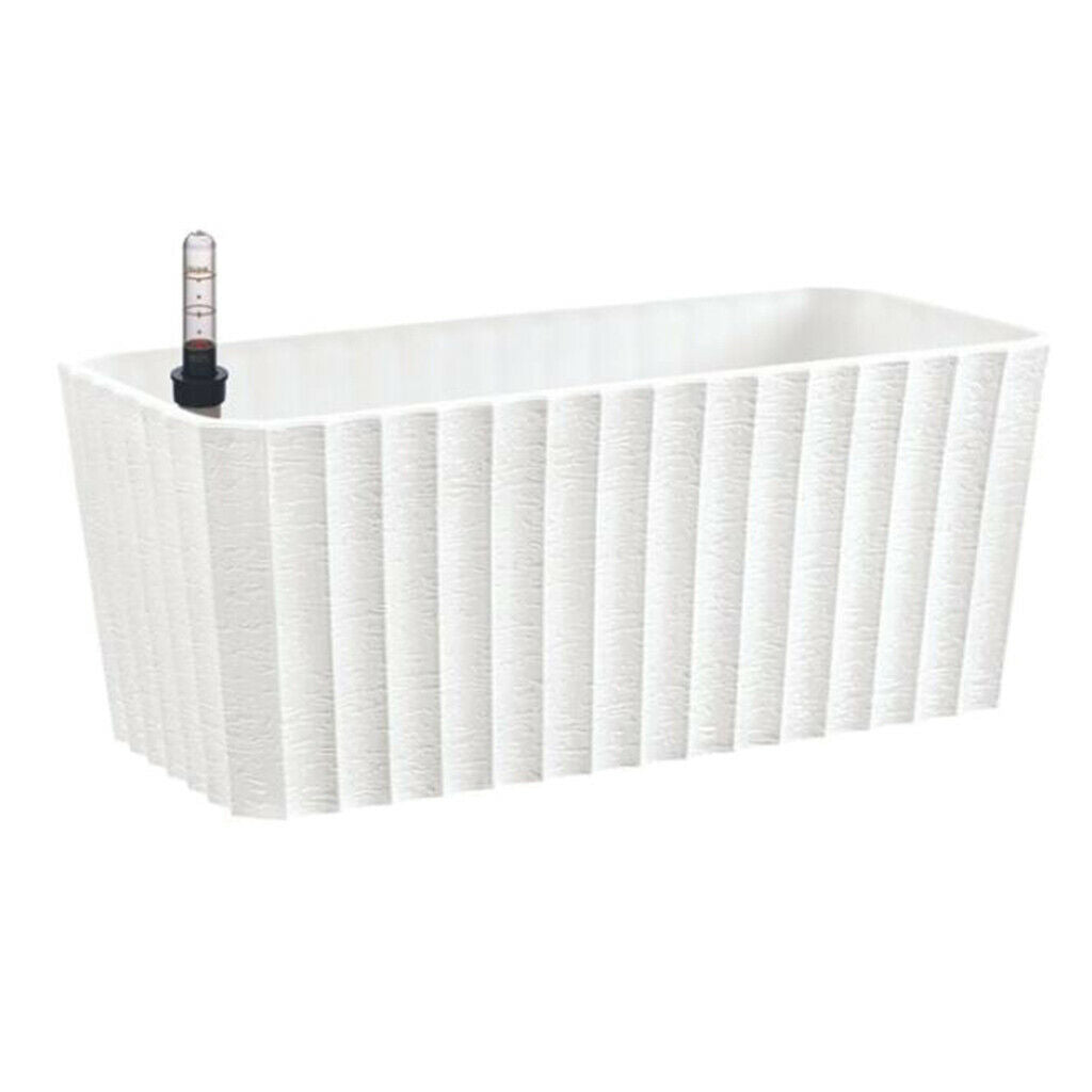 Self Watering Flower Pot Window Modern Planter Pot for All Indoor Plants