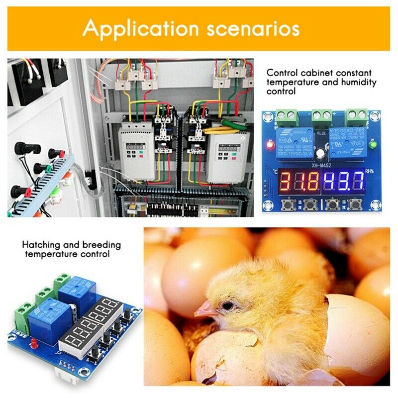 XH-M452 Control Module Digital Display High-Precision Dual-Output Automatic V6F2