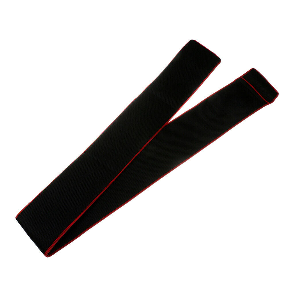 3X Fishing Rod Bag Rod Sleeve Cover Fishing Pole Glove Protector Pouch Black