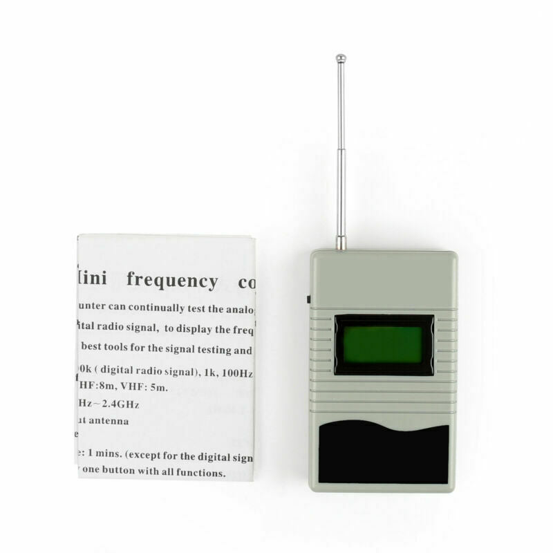 1x GOOIT GY560 50Mhz-2.4Ghz Portable Frequency Counter VHF For Two Way Radio A6