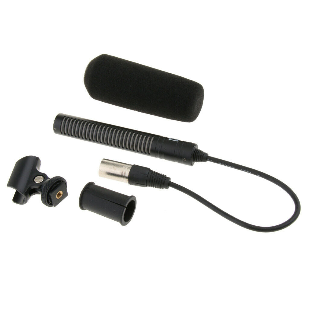 Shotgun Interview Microphone Condenser Mic For Meeting Conference