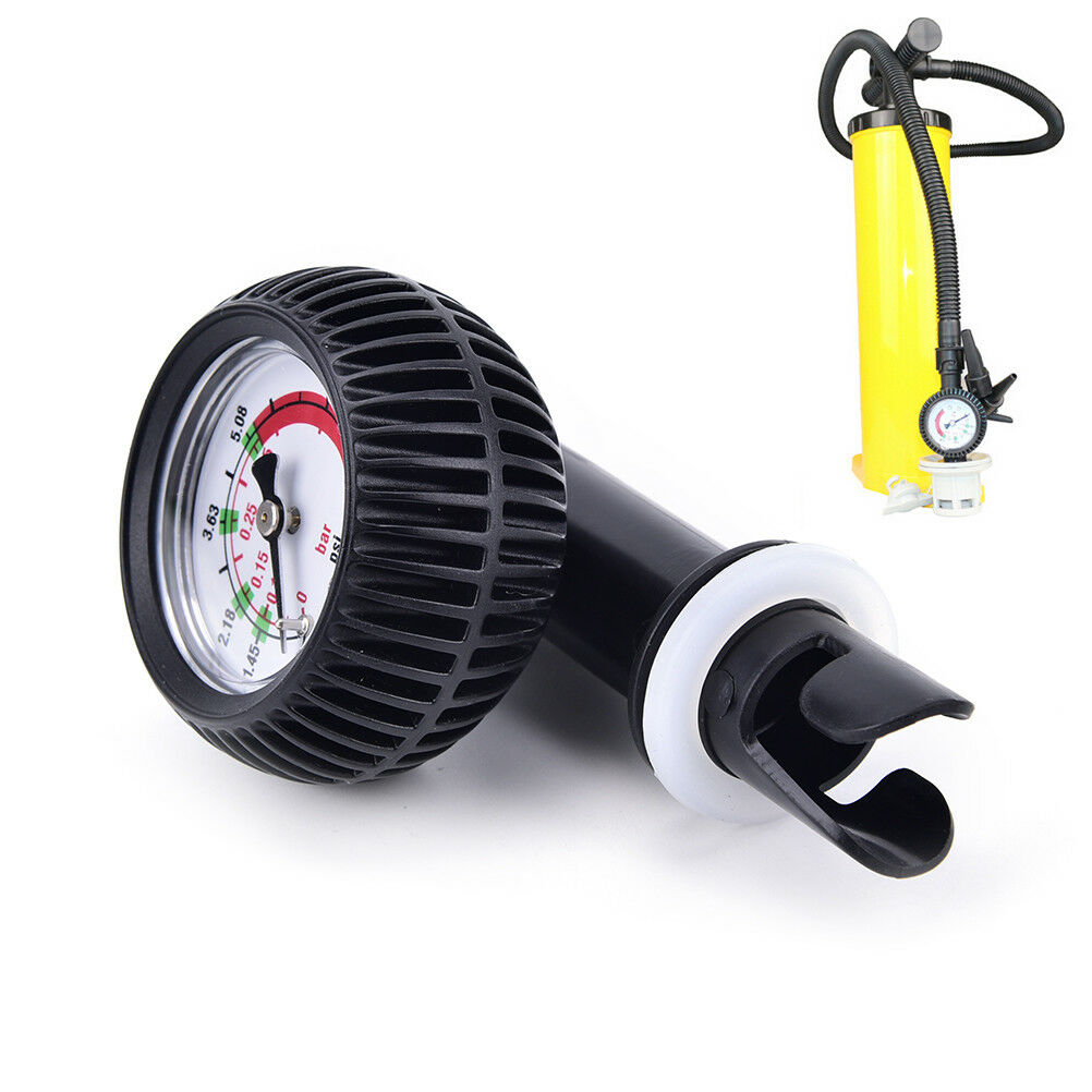 Inflatable boat air pressure gauge air connector for kayak Raft sup board DhDFA