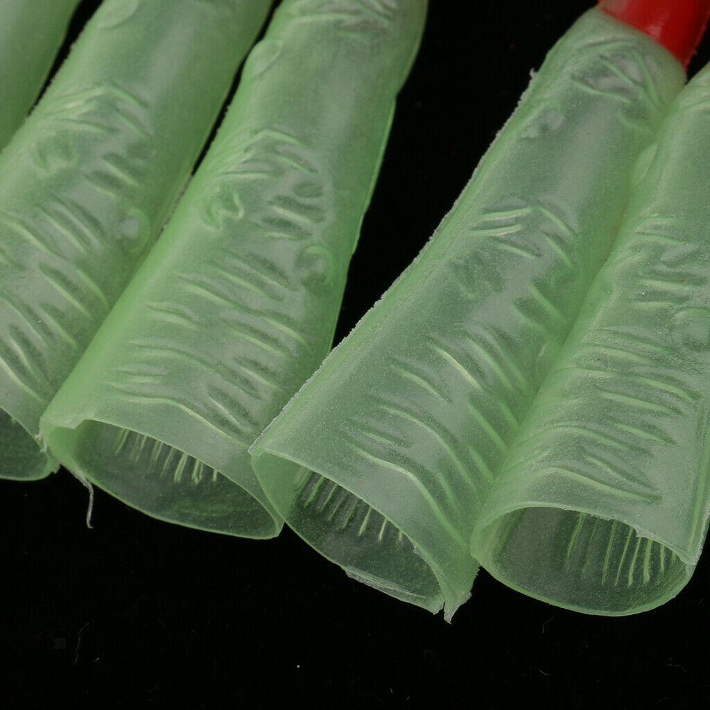 5 Pieces Halloween Party Glow in the Dark Witch Red Claw Tips Finger Nails