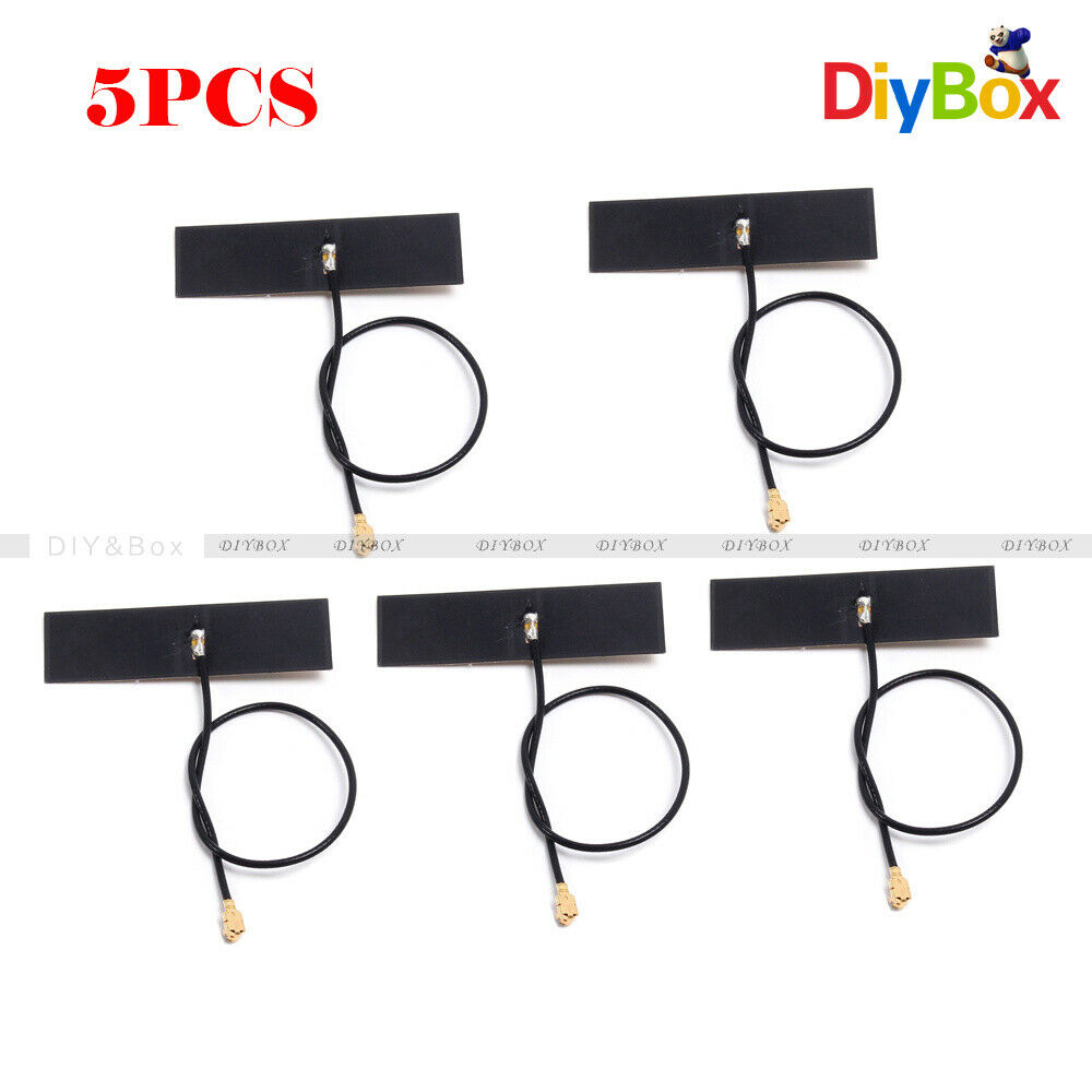 [5PCS] IPEX 2.4G 5dBi Antenna 50ohm With FPC Soft Antenna For PC Bluetooth Wifi