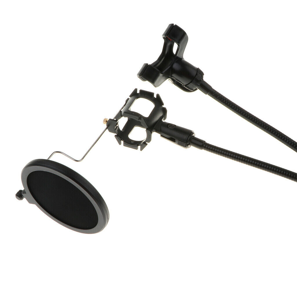 Phone + Microphone Stand   Filter Hold Width Up to 6.3 Inch Mobile Phone