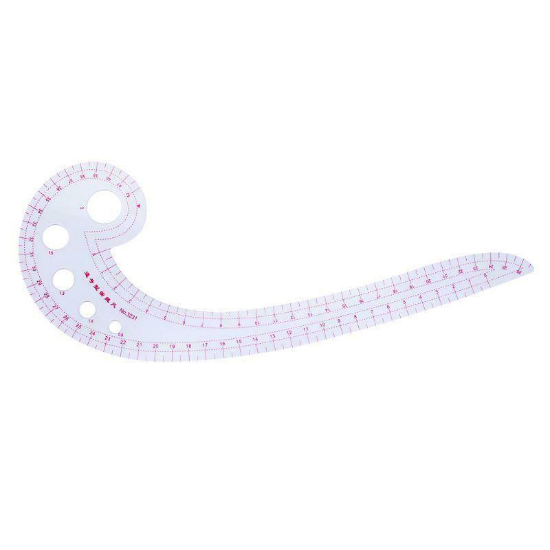 6pcs Practical Sewing French Curve Cutting Ruler Measure Dressmaking Tailor Tool