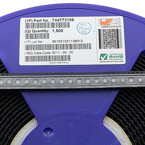 [20pcs] 744773156 Induct WE-PD2 4532 56uH .64A 937Ohm SMD