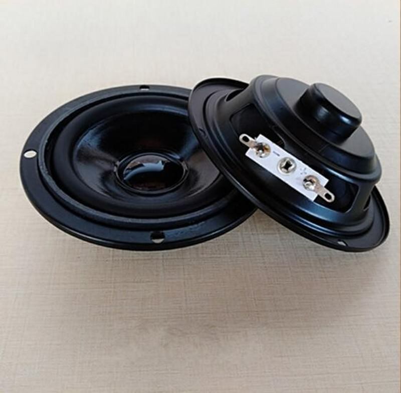 2pcs 3"inch Anti-edge Speaker 4Ω 5W Full-range loudspeaker Home Audio Woofer DIY