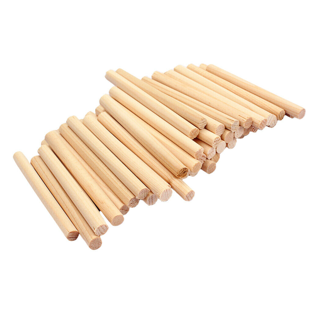 50pcs Wooden Violin Souls Parts Accessories for 3/4 4/4 Violin 70 X 6 Mm