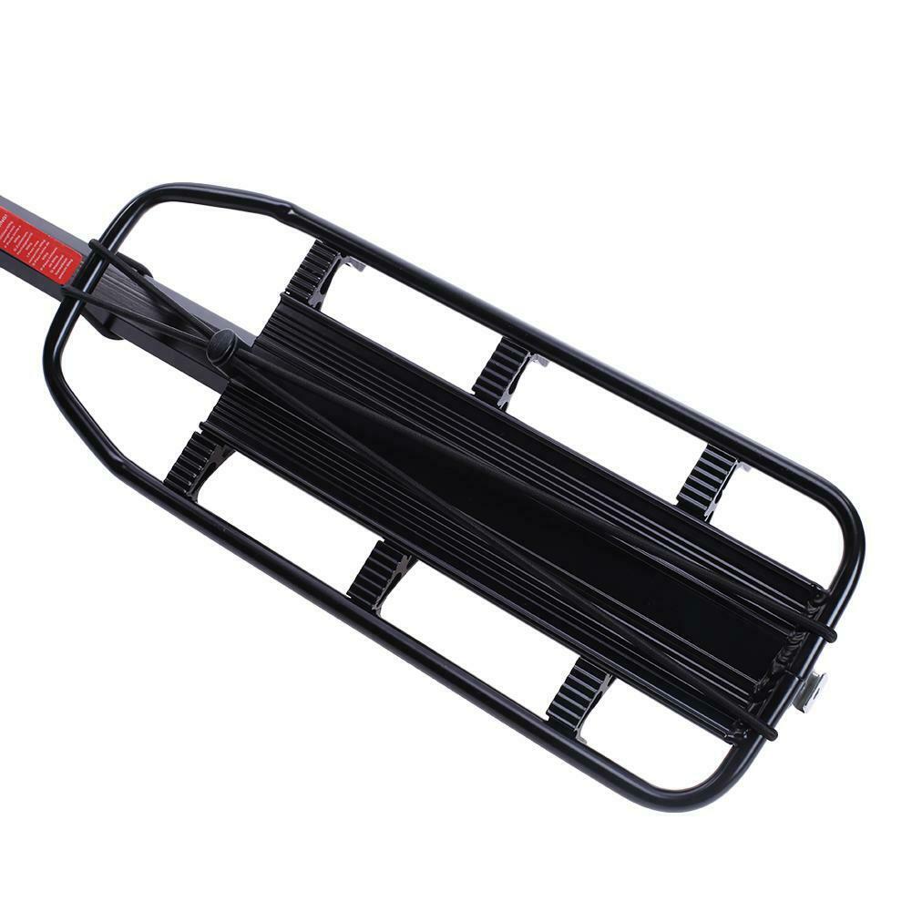 Bicycle Outdoor MTB Mountain Bike Black Rear Pannier Carrier Rack Seat Post Kit