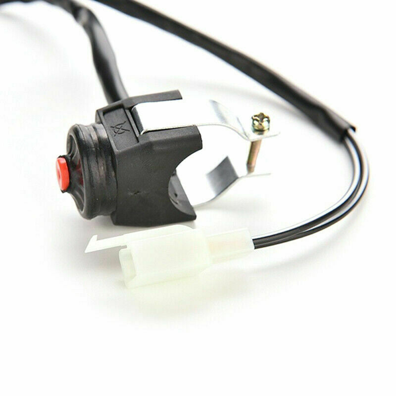7/8" Motorcycle Kill Switch Red Push Button Horn Starter 22mm ATV Dual Sport