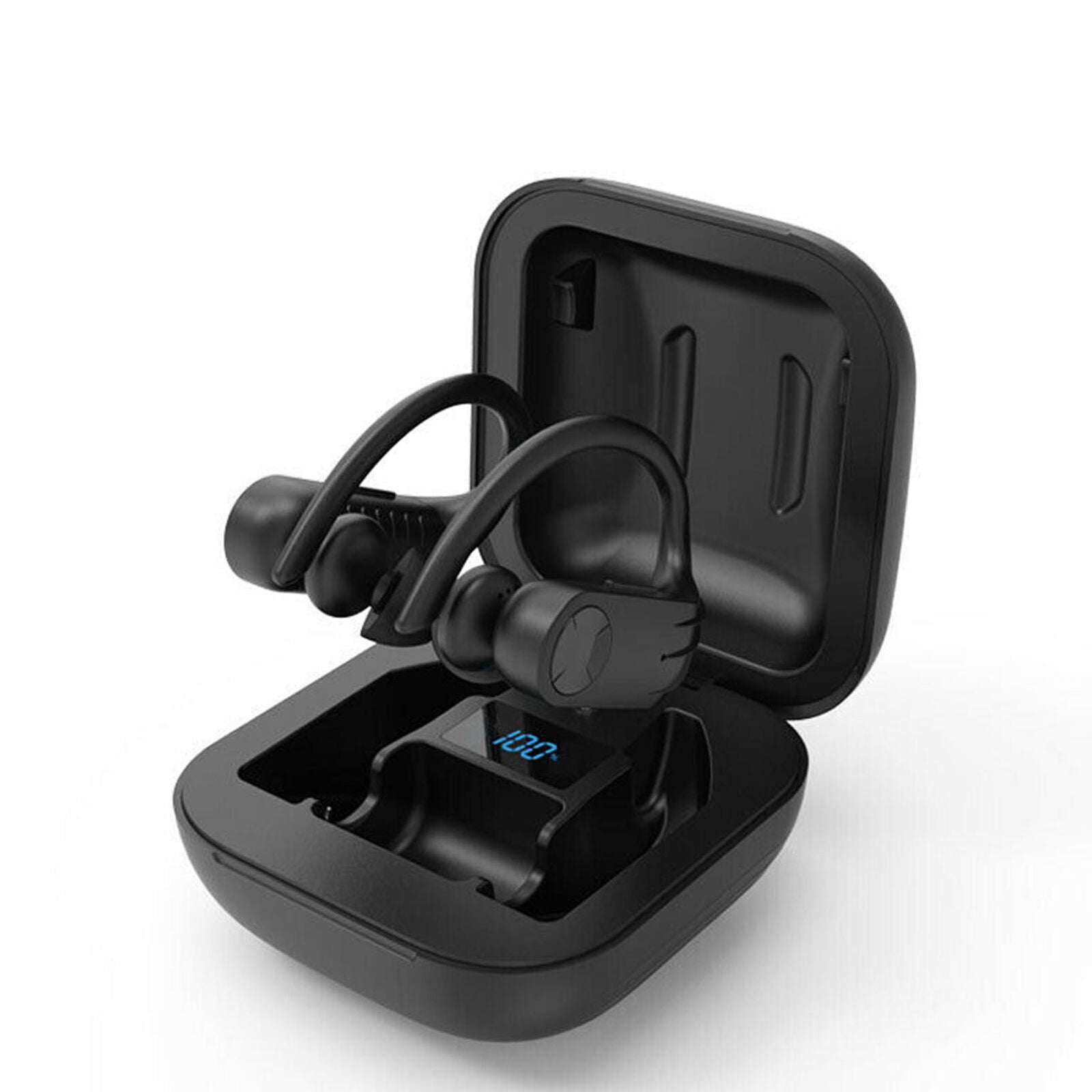 Bluetooth 5.0 Wireless Earhook HiFi Earbuds Sports Earphones Stereo Headsets