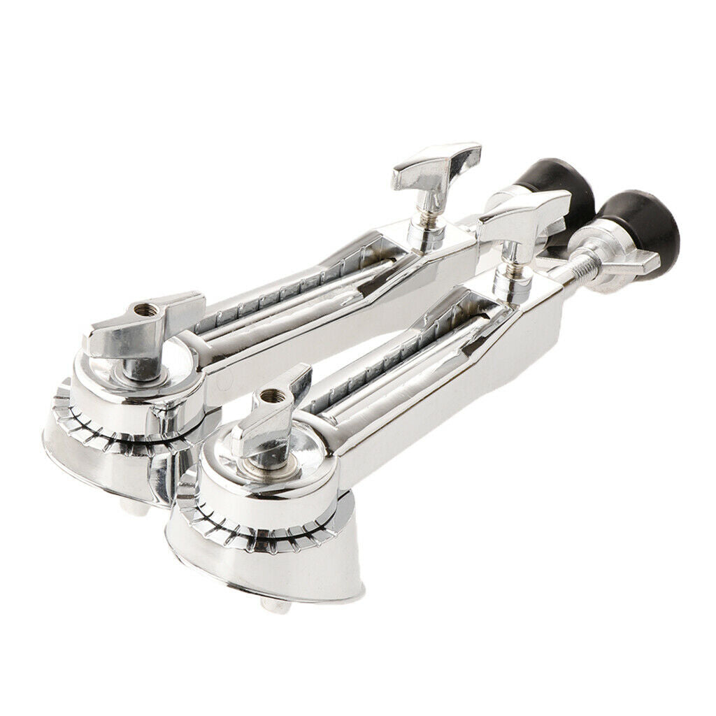 1 Pair Bass Drum Spurs Replacement Parts for Jazz Drum Precussion Instrument