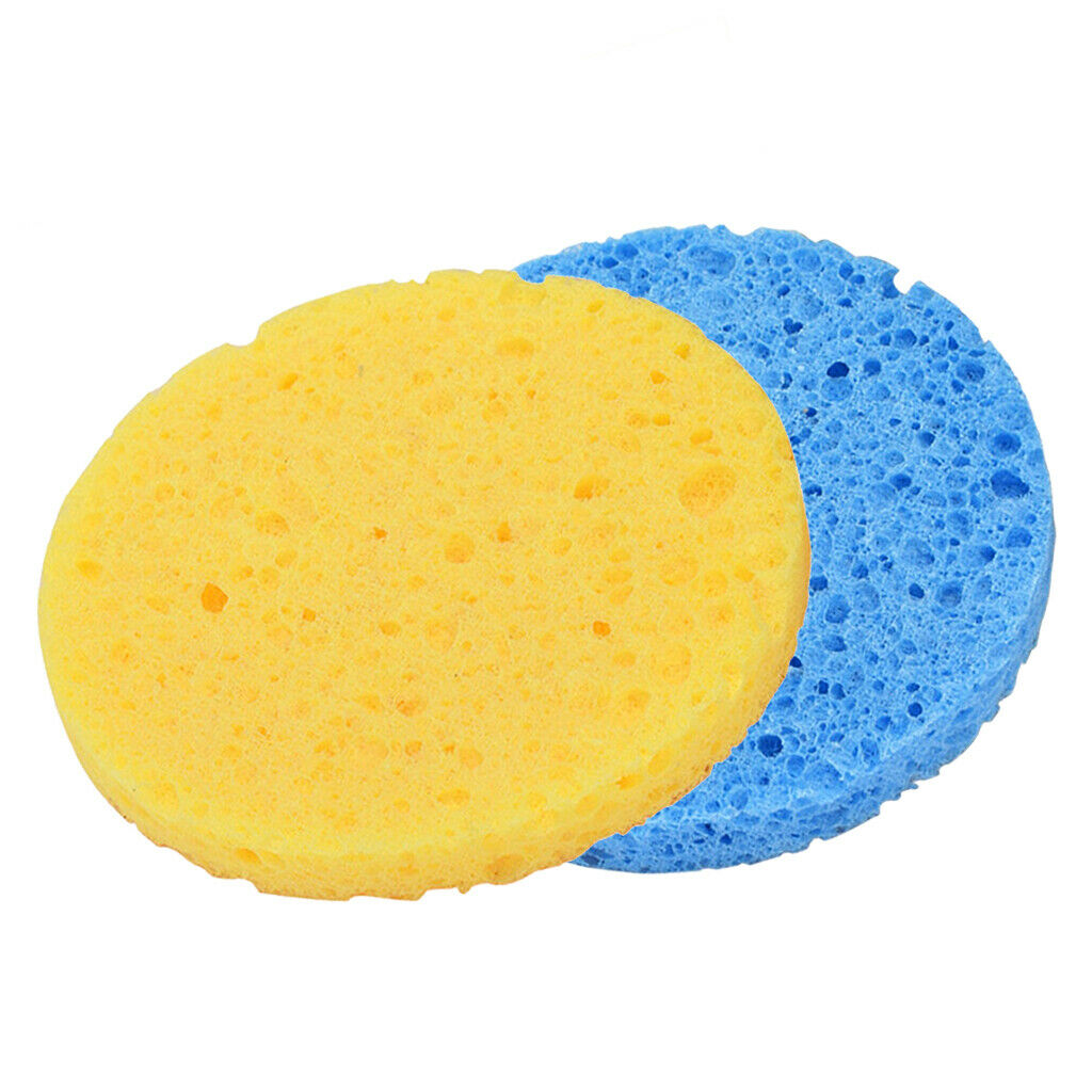 10PC Round Shape Soft Face Wash Makeup Cosmetic