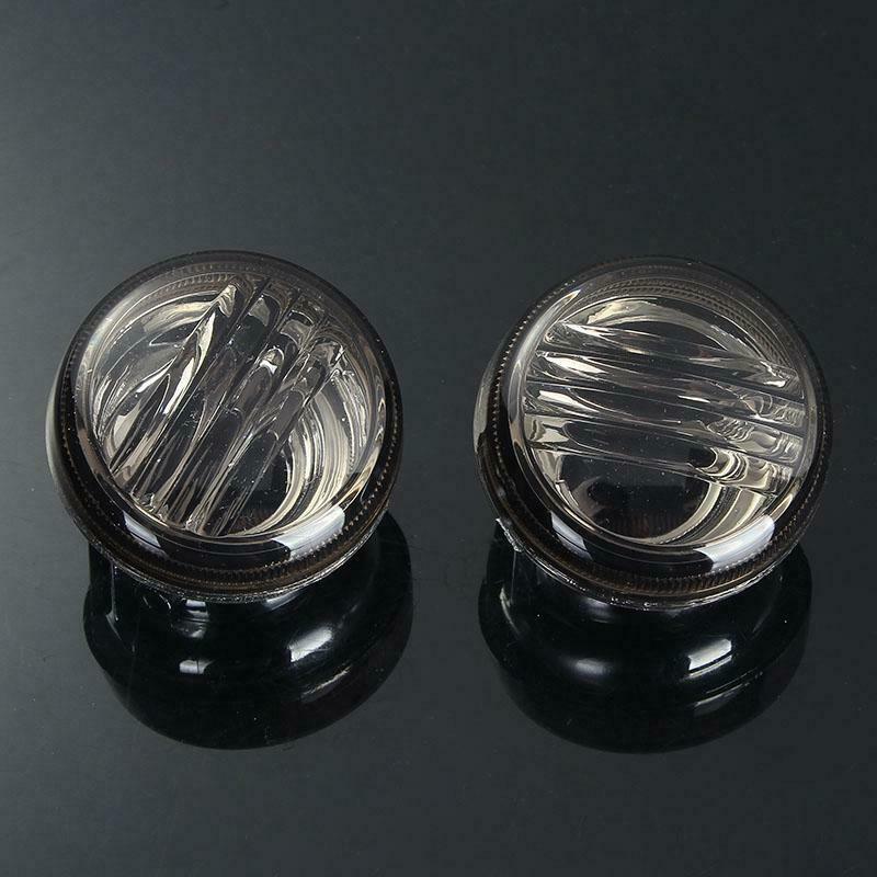 4 Smoke Turn Signal Lens Lenses For 05-12 Suzuki Boulevard M50/C50/VL800 Volusia