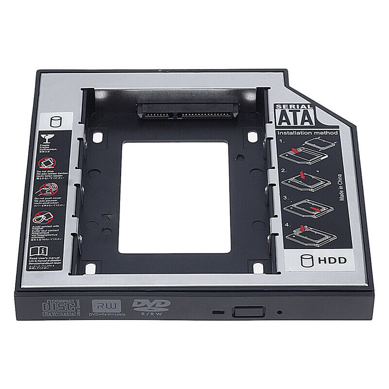 12.7mm SATA 3.0 Hard Disk Drive Box Enclosure DVD Adapter 2.5 SSDB_ZY RaJ LU