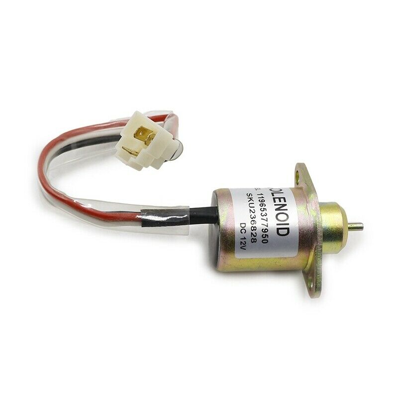 2X(12V Fuel Stop Solenoid 1503ES-12S5SUC5S for Yanmar Engine D5B3)
