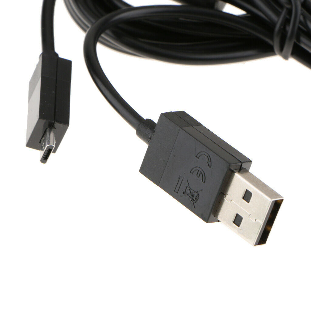 2X Micro USB Charge Cable Charging Cord Lead for Xbox  /PS4 Controller - 2 m