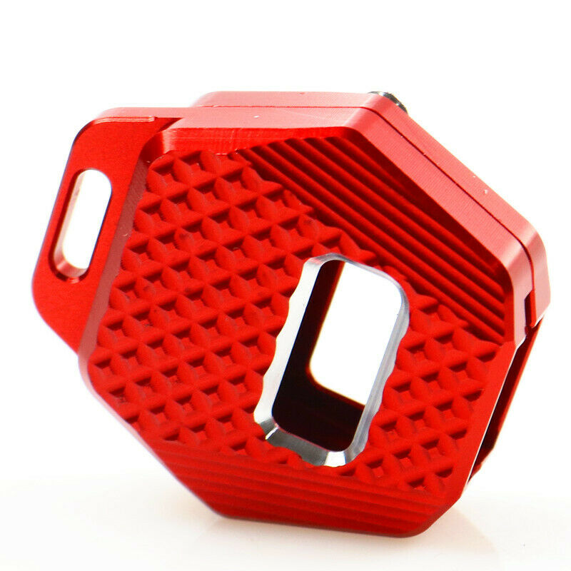 Aluminium Motorcycle Key Cover Case Red Keychain For Kawasaki ZXR400 ZX 7R 9R