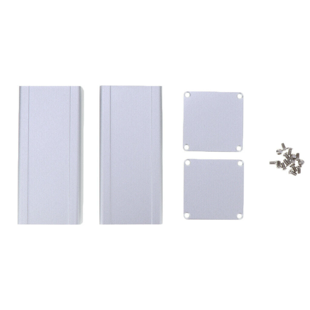 DIY Extruded Electronic Project Box Aluminum Enclosure Case 1.81 x 1.81 x 3.94