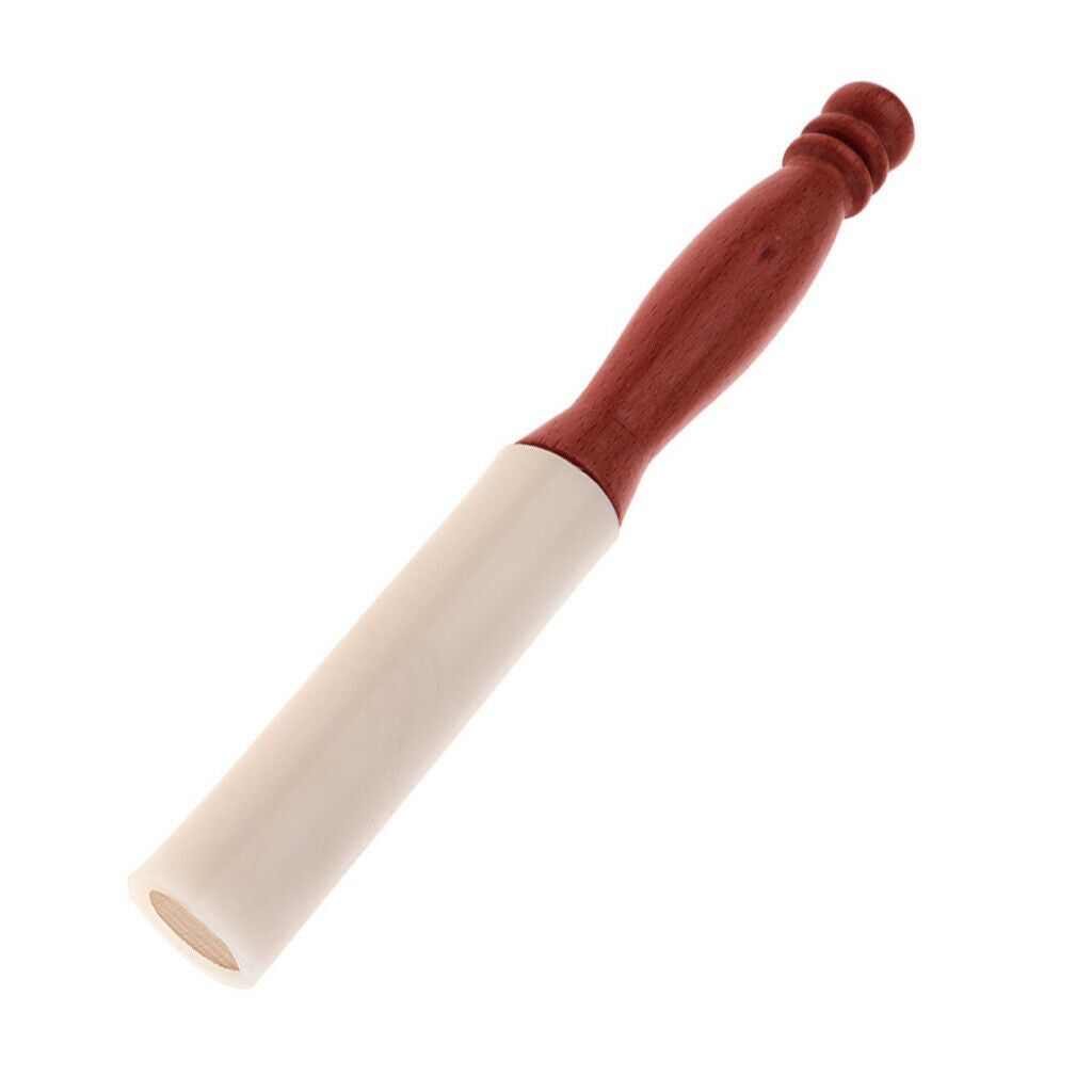 Singing Bowl Rubber Mallet Striker Beater Mallet Tool High Quality Red