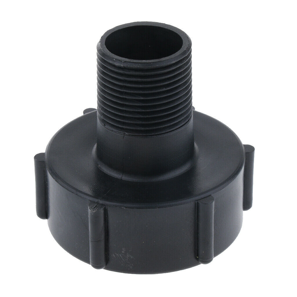 Plastic IBC Tote Valve Adapter, IBC Tank Fitting for Hose - 2 inch Coarse Thread