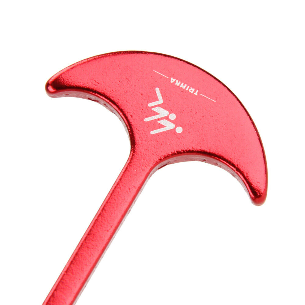 8pcs Floor Nail Camping Wedding Tent Peg Path Deck Camp Wind Rope Chains @