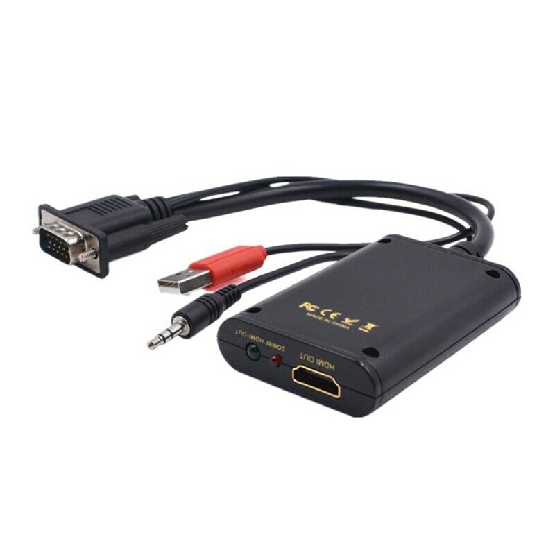 VGA to MI Converter Audio Input with USB Power Supply Vga to mi Mother Audio aJ9