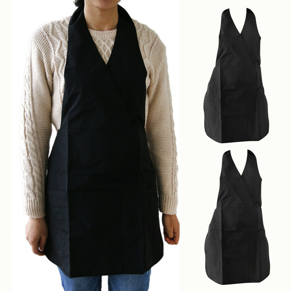 2x Waterproof Barber Hair Cutting Cape Salon Styling House Cleaning Apron