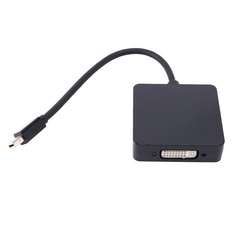 MiniDP to MI-Compatible VGA DVI Adapter, 3-In-1 Mini DP to MI-Compatible/DVIS9I4