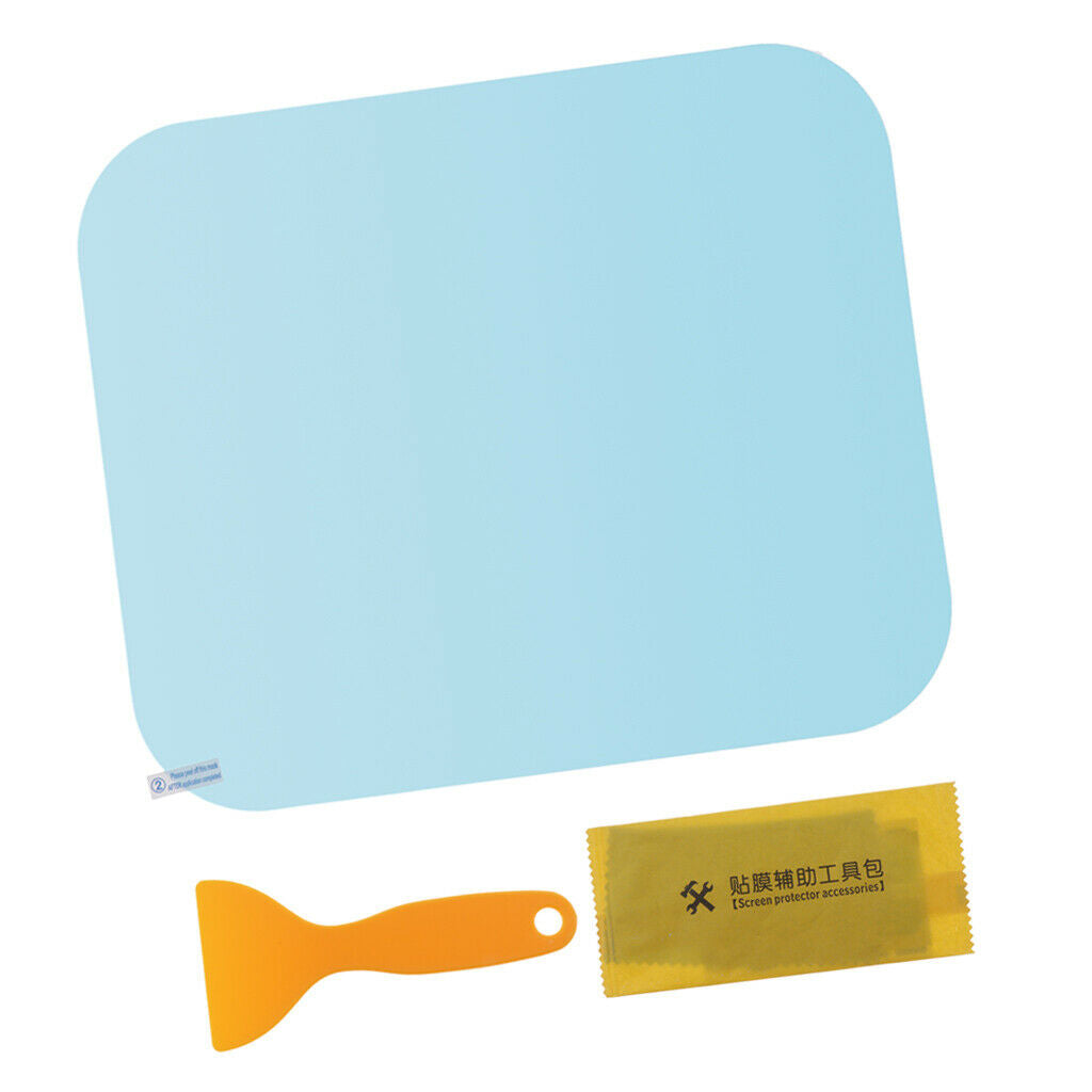Anti-Fog Mist Coating Rainproof Waterproof Rearview Mirror Film Square 330x270mm