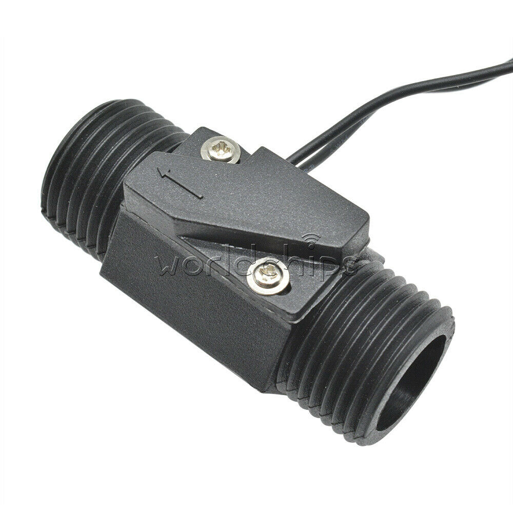 G1/2 inch 22mm Vertical Horizontal Magnetic Water Flow Flowmeter Sensor Switch