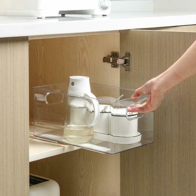2Pcs Sliding Organizer Track Pull out Track for Kitchen Bedroom Silent Slide out