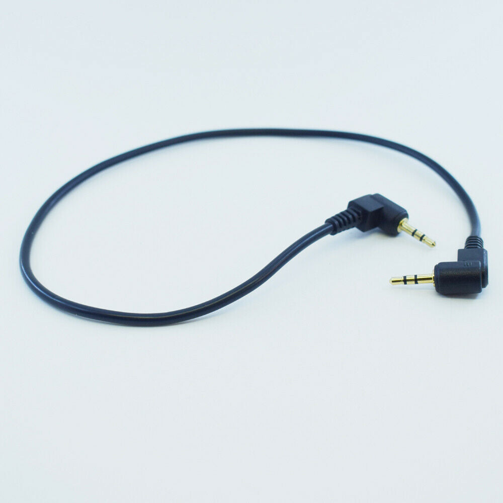 1pc Right Angle 30cm 2.5mm Stere Male To 2.5mm Male Aux Audio Adapter Cable