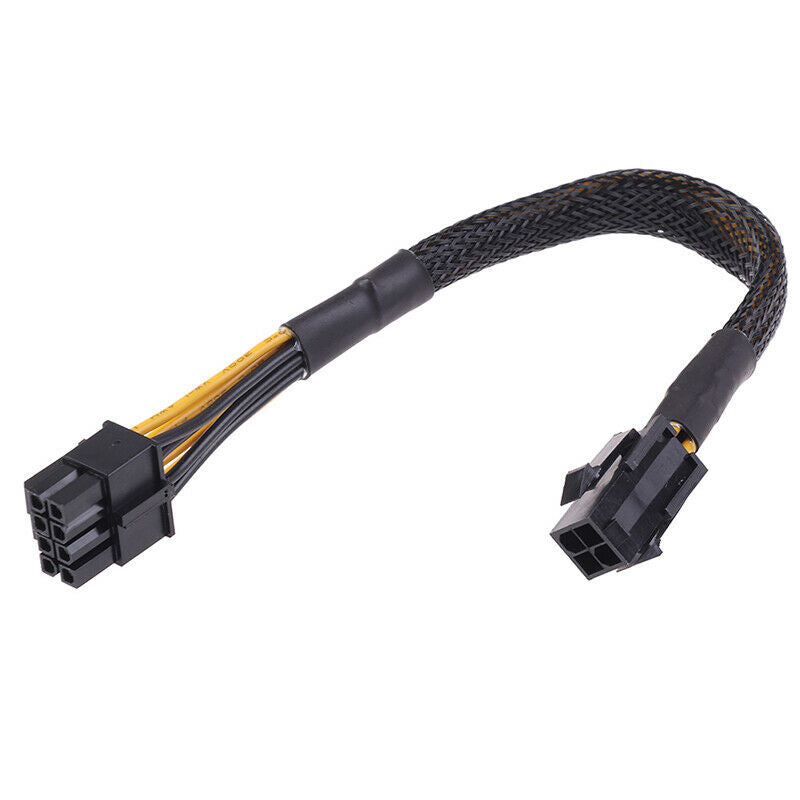 1Pc 20CM 4Pin to 8Pin CPU Power Converter Cable Lead Adapter Office Suppl.l8