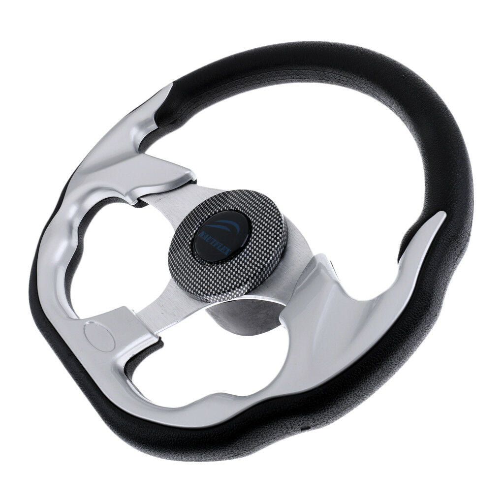 310mm 3 Spoke 3/4" Marine Yacht Fishing Boat Steering Wheel & Soft Grip