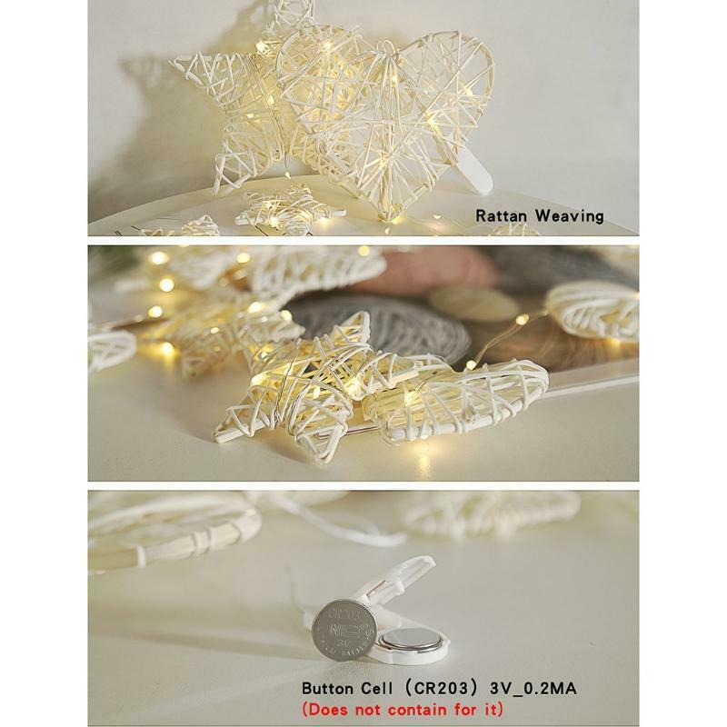 1PC Fairy Star String Dream Catcher Around Lights Elagant Dream Catcher Lighting