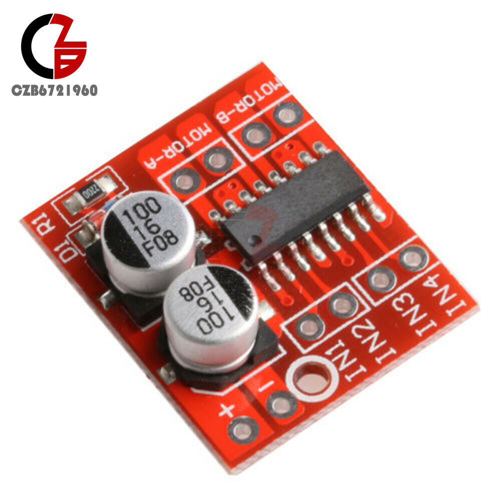 Dual H-bridge Motor Driver 1.5A*2 Drive Module For 2 DC Motors 2-Phase Stepper