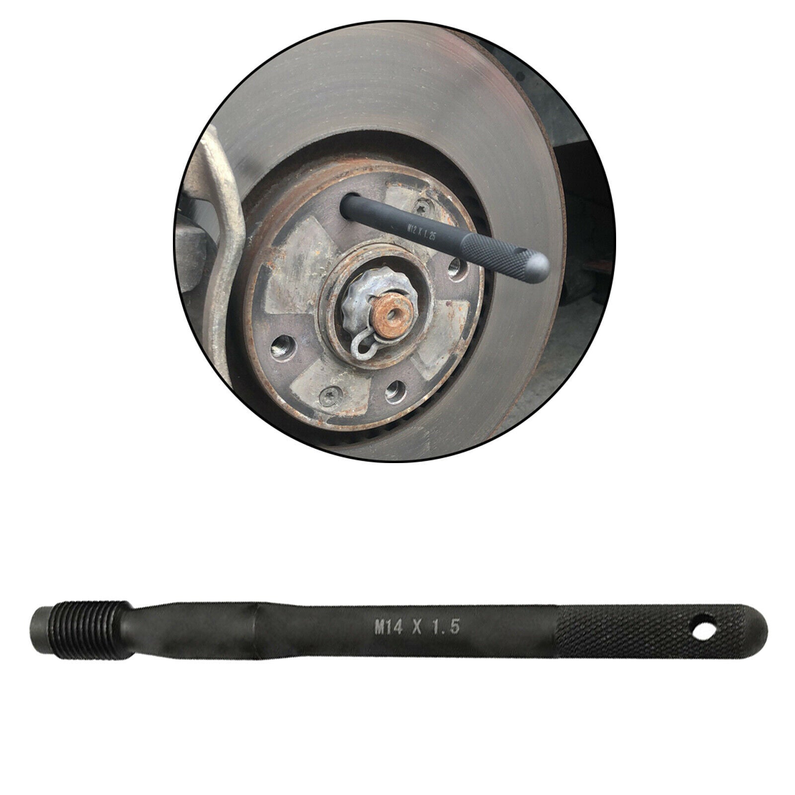 Mounting Guide Bolt Automotive Tool Wheel Mounting Guide Bolt M14x1.5