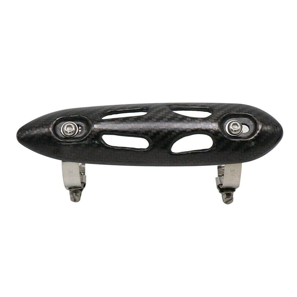 Motorcycle Exhaust Muffler Silencer Pipe Cover Heat Shield Protector for 33-57mm