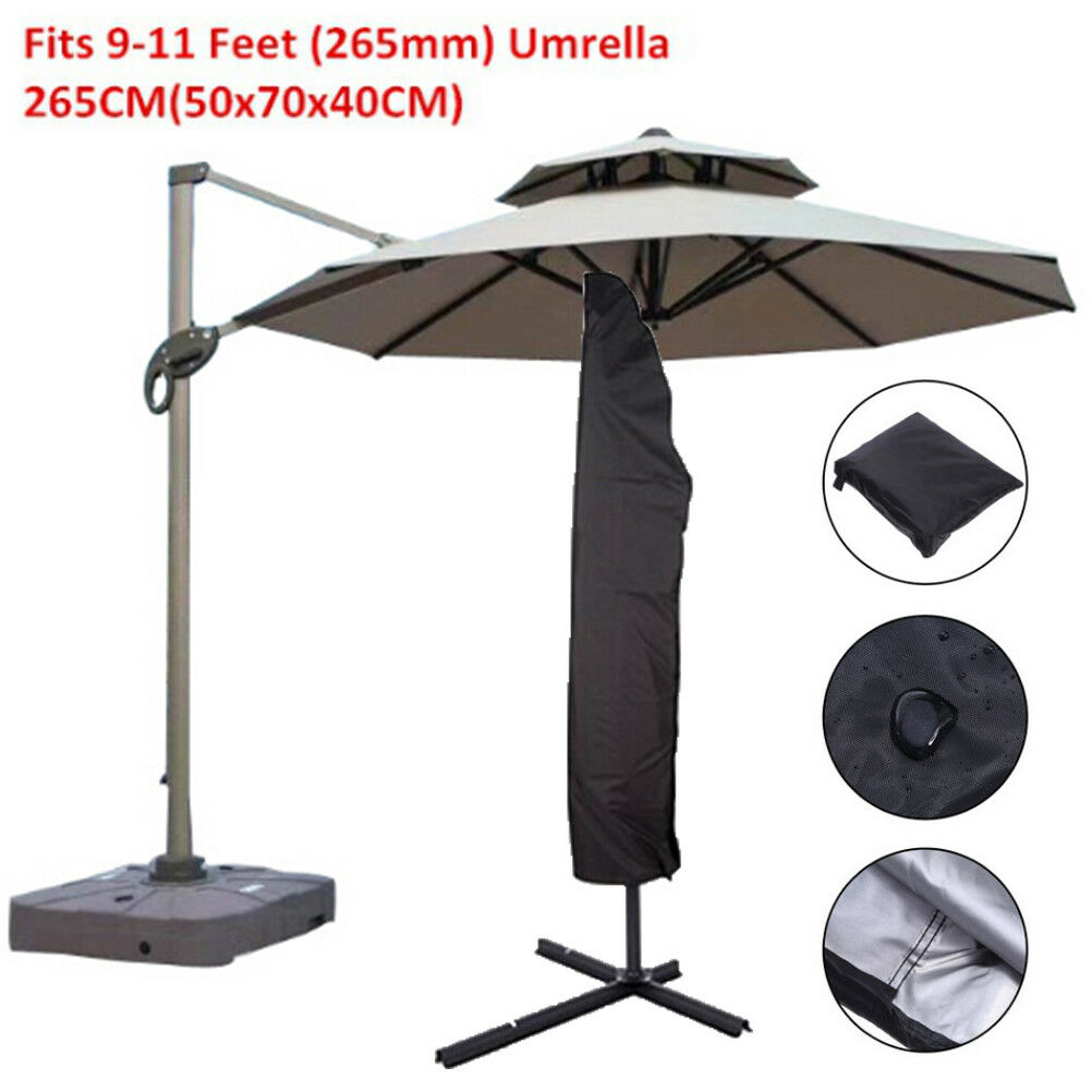 Parasol banana umbrella cover cantilever outdoor garden pati shield waterproofBD