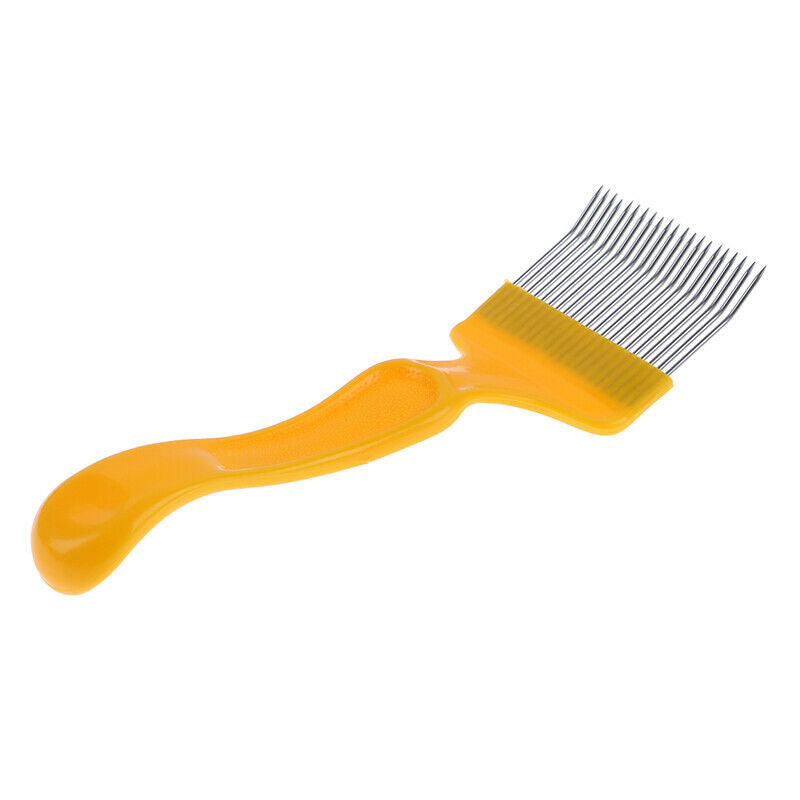 21 Pin Straight Needles Uncapping Forks Stainless Steel Honey Rake Shovel.l8