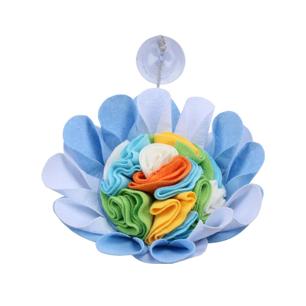 Dog Snuffle Bowl Encourages Natural Foraging Skills Training Pad w/Suction Cup