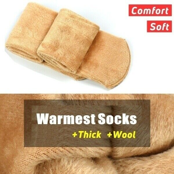 2Pairs Womens Soft Plush Warm Ankle Socks Causal Floor Cozy Socks Hosiery